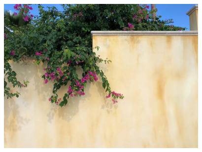 exterior faux work at a Villa in Shoys, St. Croix